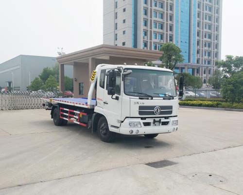 東風天錦5噸平板清障車