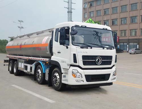 東風天龍四軸鋁合金運油車(介質:柴油)25.6立方米